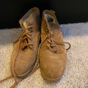 Lace up ugg boots